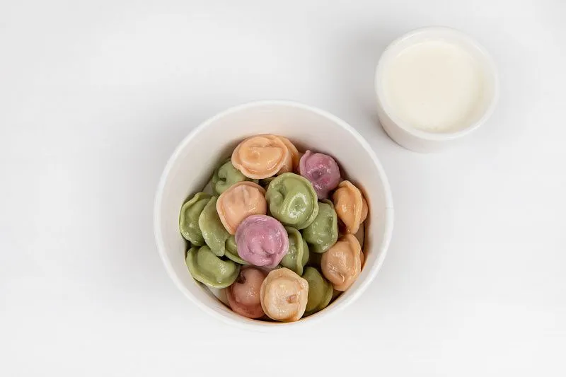 Пельмешки со сметаной