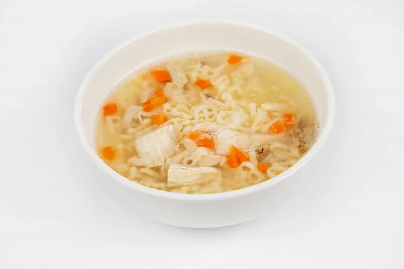 Суп куриный буквы