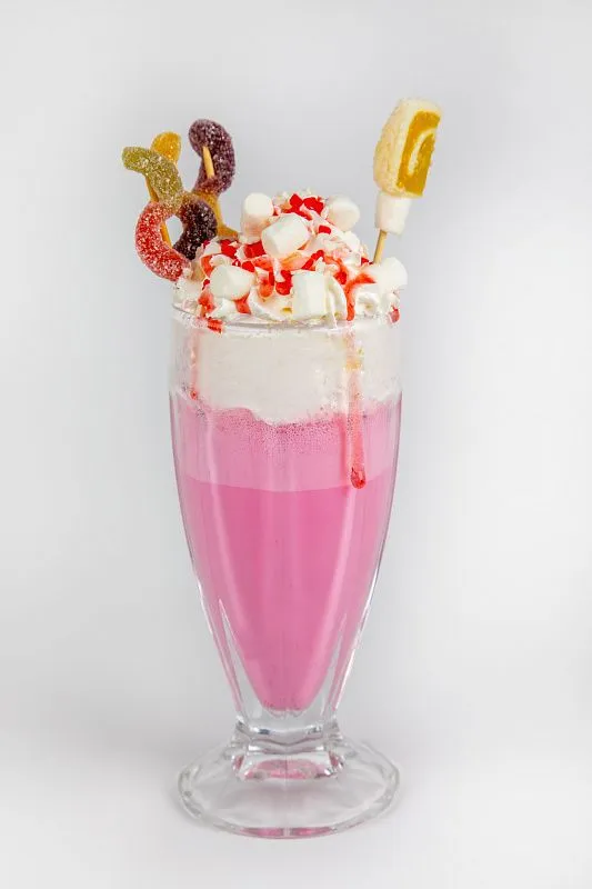 Овершейк клубничный